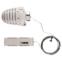 HERZ-Design termosztátok “H” távszabályozóval vagy távérzékelővel, M 30 x 1,5 csatlakozási mérettel